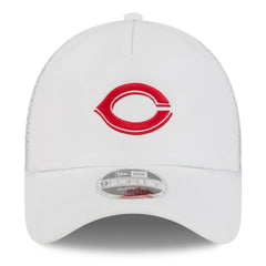 Cincinnati Reds New Era 2026 Batting Practice Apex 9FORTY Adjustable Trucker Hat - MLB