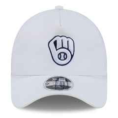 Milwaukee Brewers New Era 2026 Batting Practice Apex 9FORTY Adjustable Trucker Hat - MLB