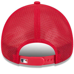 Atlanta Braves New Era 2026 Batting Practice Apex 9FORTY Adjustable Trucker Hat - MLB