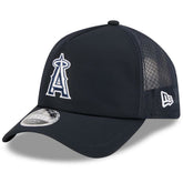 Los Angeles Angels New Era 2026 Batting Practice Apex 9FORTY Adjustable Trucker Hat - MLB