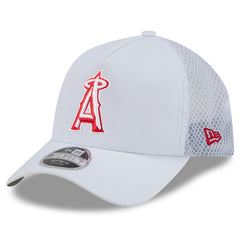 Los Angeles Angels New Era 2026 Batting Practice Apex 9FORTY Adjustable Trucker Hat - MLB