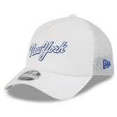 New York Mets New Era 2026 Batting Practice Apex 9FORTY Adjustable Trucker Hat - MLB