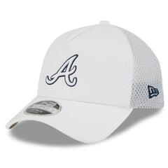 Atlanta Braves New Era 2026 Batting Practice Apex 9FORTY Adjustable Trucker Hat - MLB