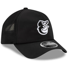 Baltimore Orioles New Era 2026 Batting Practice Apex 9FORTY Adjustable Trucker Hat - MLB