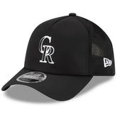 Colorado Rockies New Era 2026 Batting Practice Apex 9FORTY Adjustable Trucker Hat - MLB