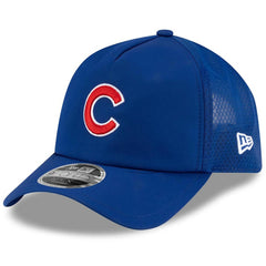 Chicago Cubs New Era 2026 Batting Practice Apex 9FORTY Adjustable Trucker Hat - MLB