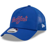 New York Mets New Era 2026 Batting Practice Apex 9FORTY Adjustable Trucker Hat - MLB
