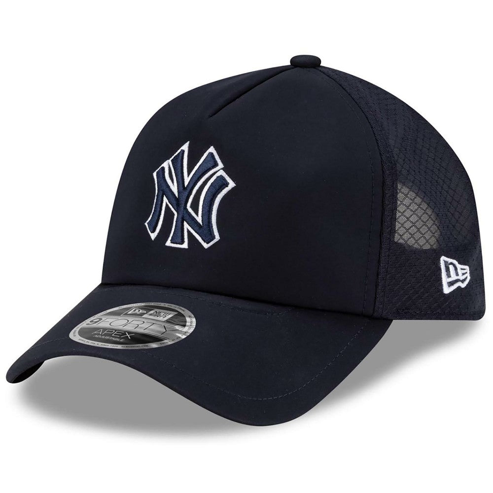 New York Yankees New Era 2026 Batting Practice Apex 9FORTY Adjustable Trucker Hat - MLB
