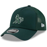 Athletics New Era 2026 Batting Practice Apex 9FORTY Adjustable Trucker Hat - MLB