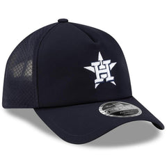 Houston Astros New Era 2026 Batting Practice Apex 9FORTY Adjustable Trucker Hat - MLB