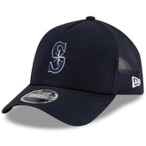 Seattle Mariners New Era 2026 Batting Practice Apex 9FORTY Adjustable Trucker Hat - MLB