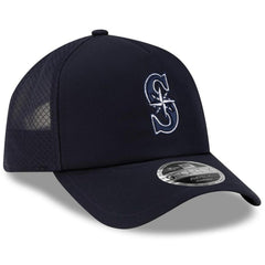 Seattle Mariners New Era 2026 Batting Practice Apex 9FORTY Adjustable Trucker Hat - MLB