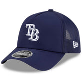 Tampa Bay Rays New Era 2026 Batting Practice Apex 9FORTY Adjustable Trucker Hat - MLB