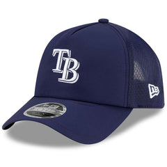 Tampa Bay Rays New Era 2026 Batting Practice Apex 9FORTY Adjustable Trucker Hat - MLB