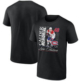 Lane Hutson Montreal Canadiens 2025 Calder Memorial Trophy Winner T-Shirt - Black - NHL