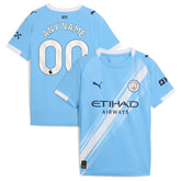 Manchester City Youth 2025/26 Home Replica Custom Jersey Sky Blue | Puma Online