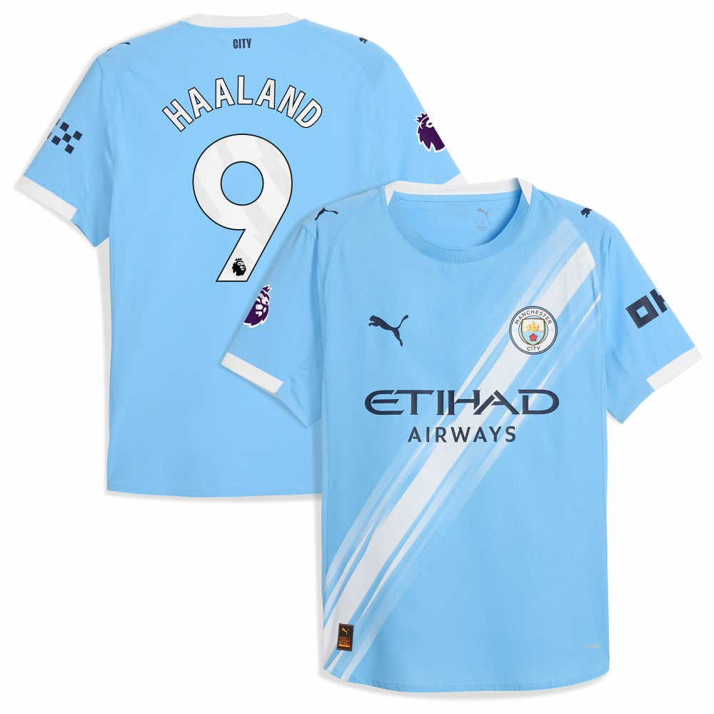 Erling Haaland Manchester City 2025/26 Home Player Jersey Sky Blue | Puma Sale