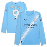 Erling Haaland Manchester City 2025/26 Home Replica Long Sleeve Player Jersey Sky Blue | Puma Sale