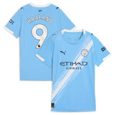Erling Haaland Manchester City Women's 2025/26 Home Replica Player Jersey Sky Blue | Puma cheap