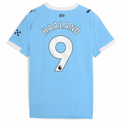 Erling Haaland Manchester City Youth 2025/26 Home Replica Player Jersey Sky Blue | Puma discount