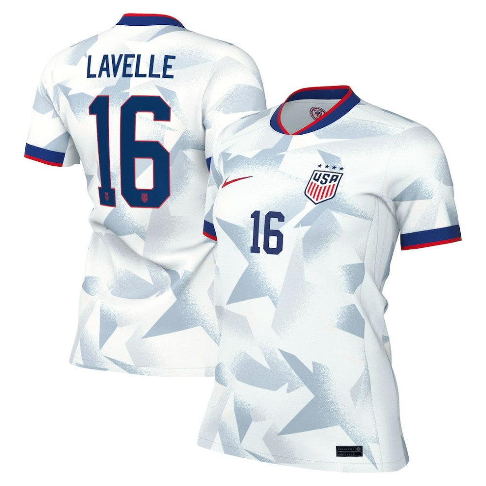 Rose Lavelle USWNT Women's 2025 Home Replica Player Jersey White | Nike Online
