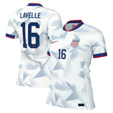 Rose Lavelle USWNT Women's 2025 Home Replica Player Jersey White | Nike Online