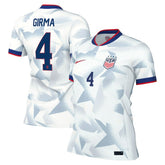 Naomi Girma USWNT Women's 2025 Home Replica Player Jersey White | Nike Online