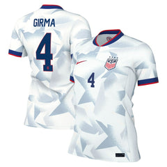 Naomi Girma USWNT Women's 2025 Home Replica Player Jersey White | Nike Online