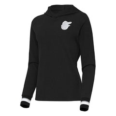 Baltimore Orioles Antigua Women's Trek Pullover Hoodie - MLB