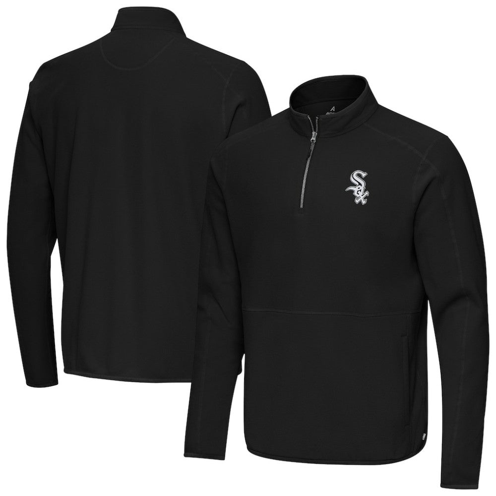 Chicago White Sox Antigua Step Up Quarter-Zip Pullover - MLB