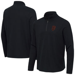 San Francisco Giants Antigua Sync Tri-Blend Quarter-Zip Pullover - MLB