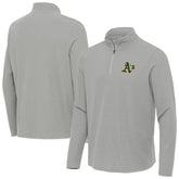 Athletics Antigua Sync Tri-Blend Quarter-Zip Pullover - MLB