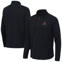 Arizona Diamondbacks Antigua Sync Tri-Blend Quarter-Zip Pullover - MLB