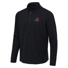Arizona Diamondbacks Antigua Sync Tri-Blend Quarter-Zip Pullover - MLB