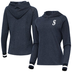 Seattle Mariners Antigua Women's Trek Pullover Hoodie - MLB