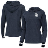 Tampa Bay Rays Antigua Women's Trek Pullover Hoodie - MLB