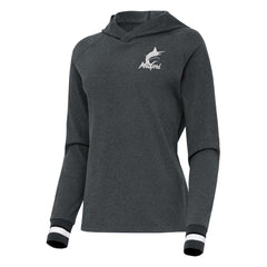 Miami Marlins Antigua Women's Trek Pullover Hoodie - MLB