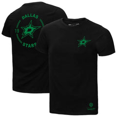Dallas Stars Mitchell & Ness Core Penalty Box 3.0 T-Shirt - Black - NHL