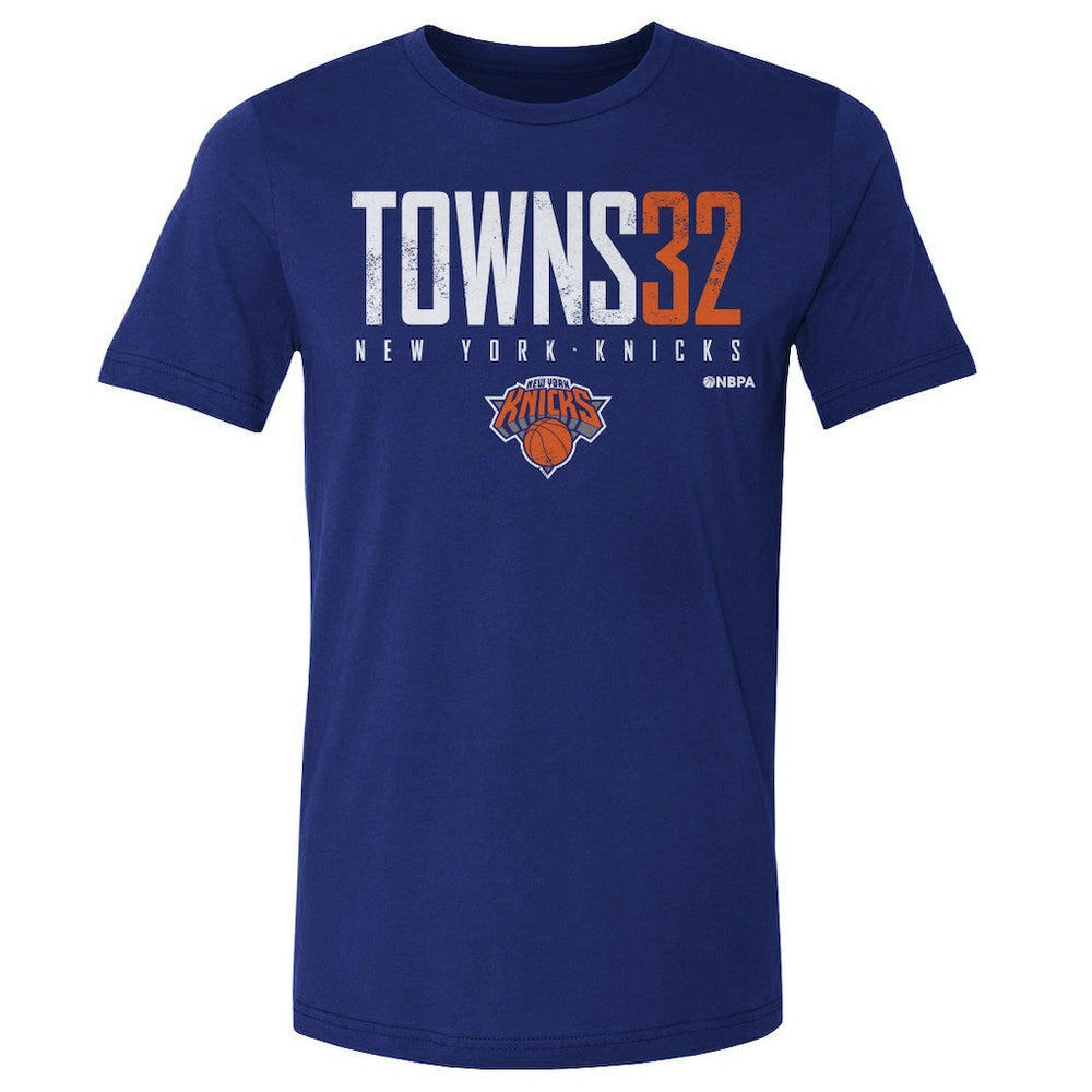 Karl-Anthony Towns New York Knicks 500 Level Elite Player T-Shirt Blue - NBA