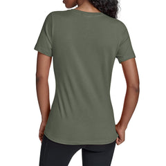 Athletics Starter Women's Team Color Shading V-Neck T-Shirt - MLB