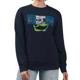 Tampa Bay Rays Starter Women's Team Color Shading Fleece Pullover Sweatshirt - MLB