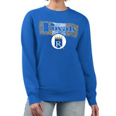 Kansas City Royals Starter Women's Team Color Shading Fleece Pullover Sweatshirt - MLB