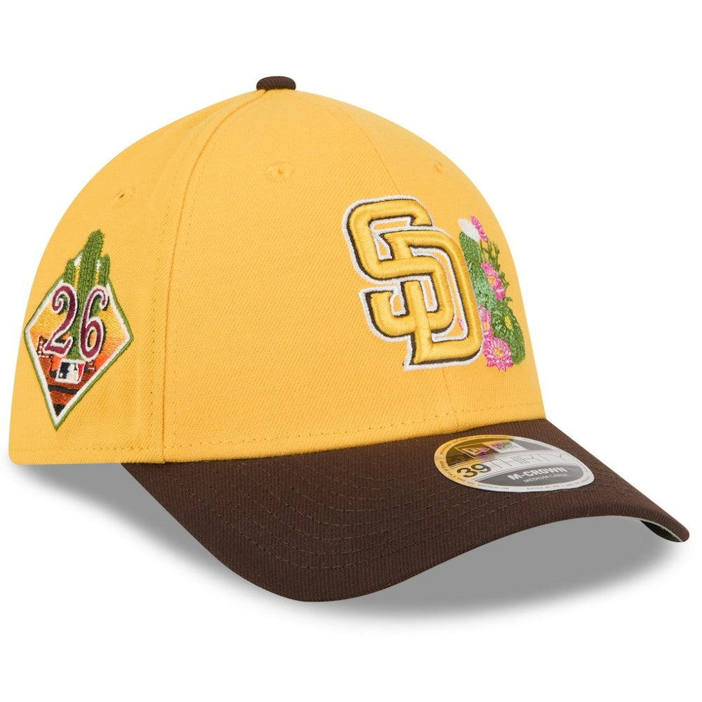San Diego Padres New Era 2026 Spring Training M-Crown 39THIRTY Flex Hat - MLB
