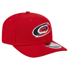 Carolina Hurricanes New Era Logo Basic 9SEVENTY Adjustable Hat - Red - NHL