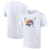 Charlotte Hornets Team Logo Pride T-Shirt White - NBA