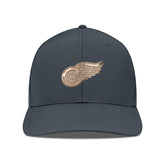 Detroit Red Wings Levelwear Rise Copper Insignia Flex Hat - Charcoal - NHL