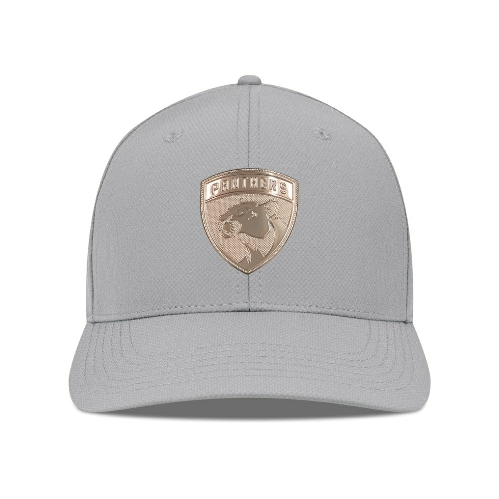 Florida Panthers Levelwear Rise Copper Insignia Flex Hat - Gray - NHL