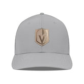 Vegas Golden Knights Levelwear Rise Copper Insignia Flex Hat - Gray - NHL