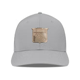 New York Rangers Levelwear Rise Copper Insignia Flex Hat - Gray - NHL