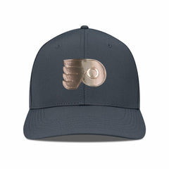 Philadelphia Flyers Levelwear Rise Copper Insignia Flex Hat - Charcoal - NHL